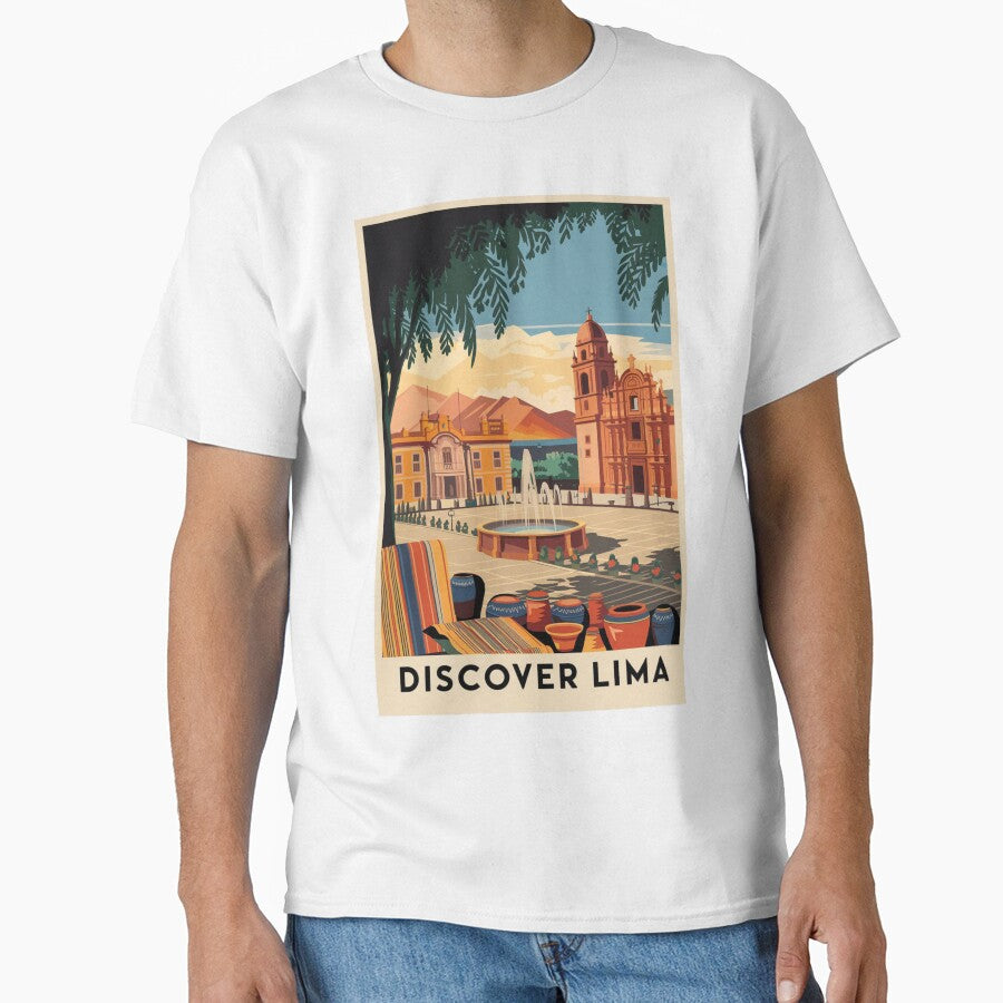 Lima Vintage Travel Poster by TravelerRat