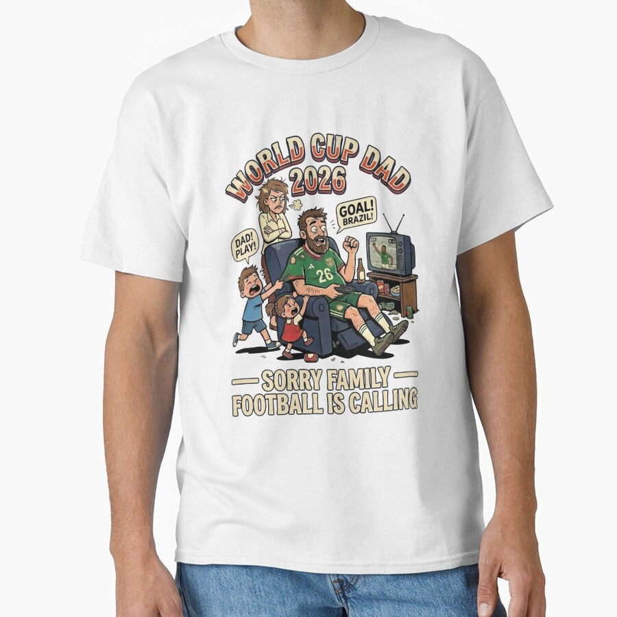 World Cup Dad 2026 Shirt by Pawline Studio