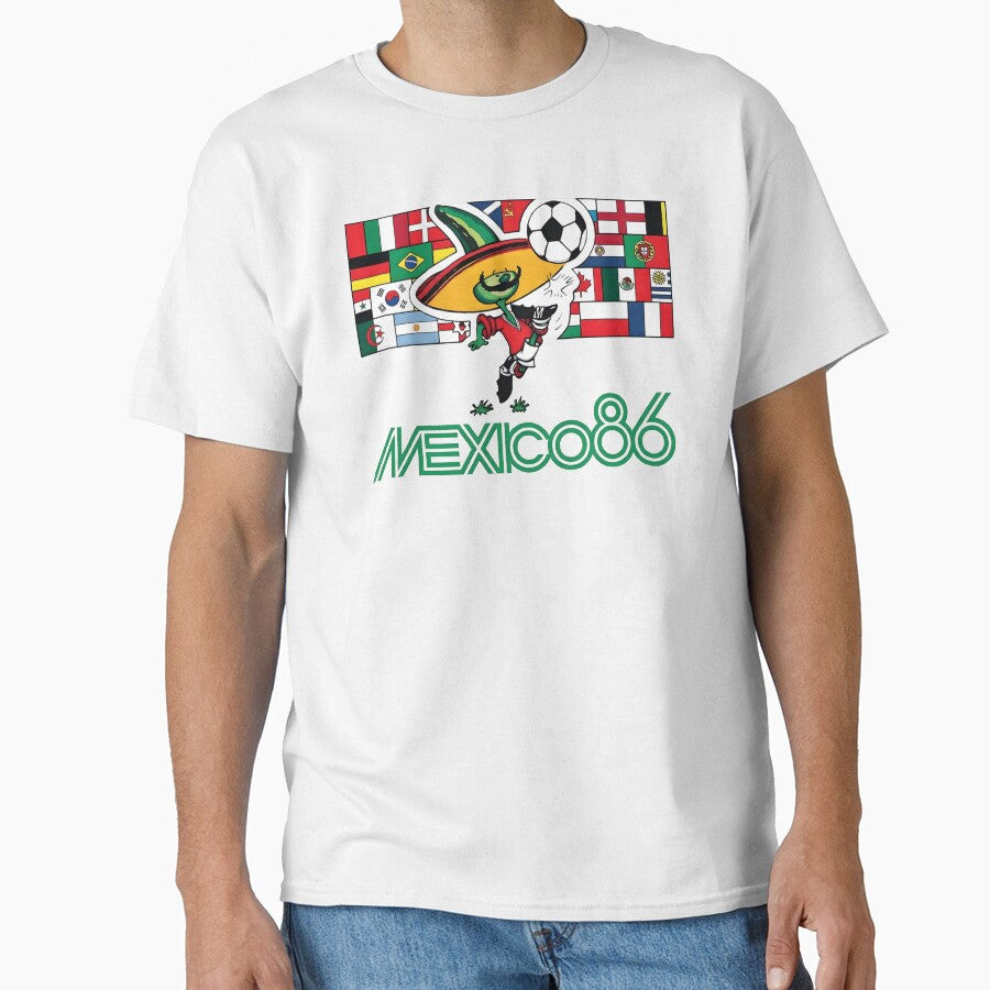 Pique Mexico 86 World Cup Soccer Mascot by TshirtsOnline-