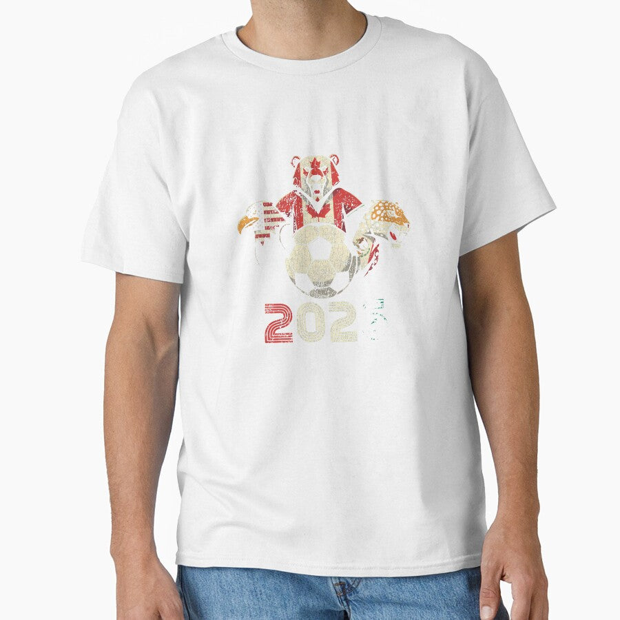 United 2026 Soccer Mascots North America Tournament T-Shirt_83157189 by KTY-NUSS