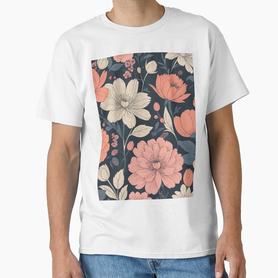Sophisticated Modern Floral Pattern by SeamPix