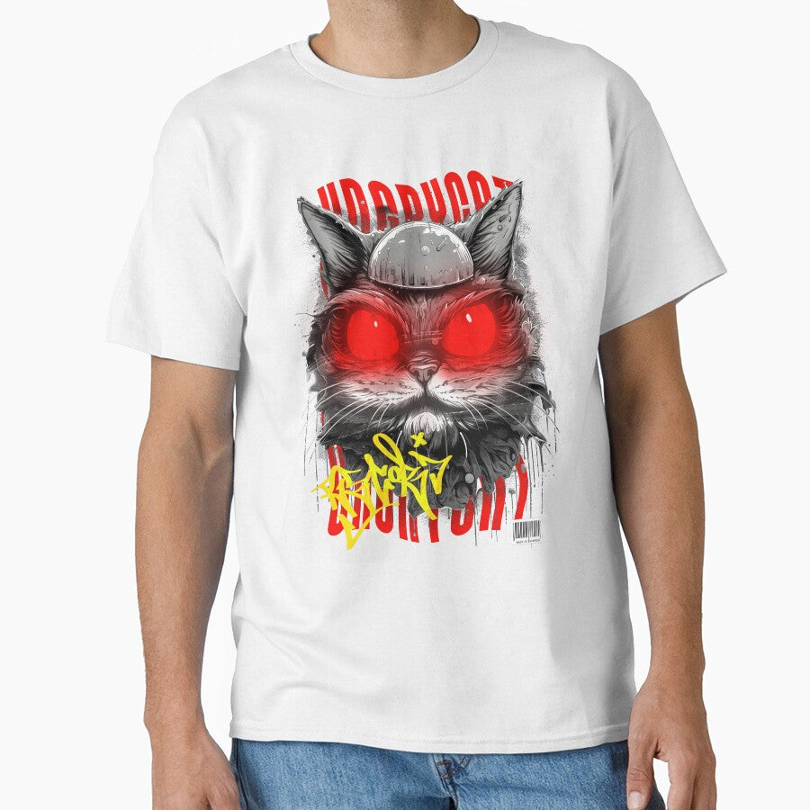 Cat Red Attention by madeinexception