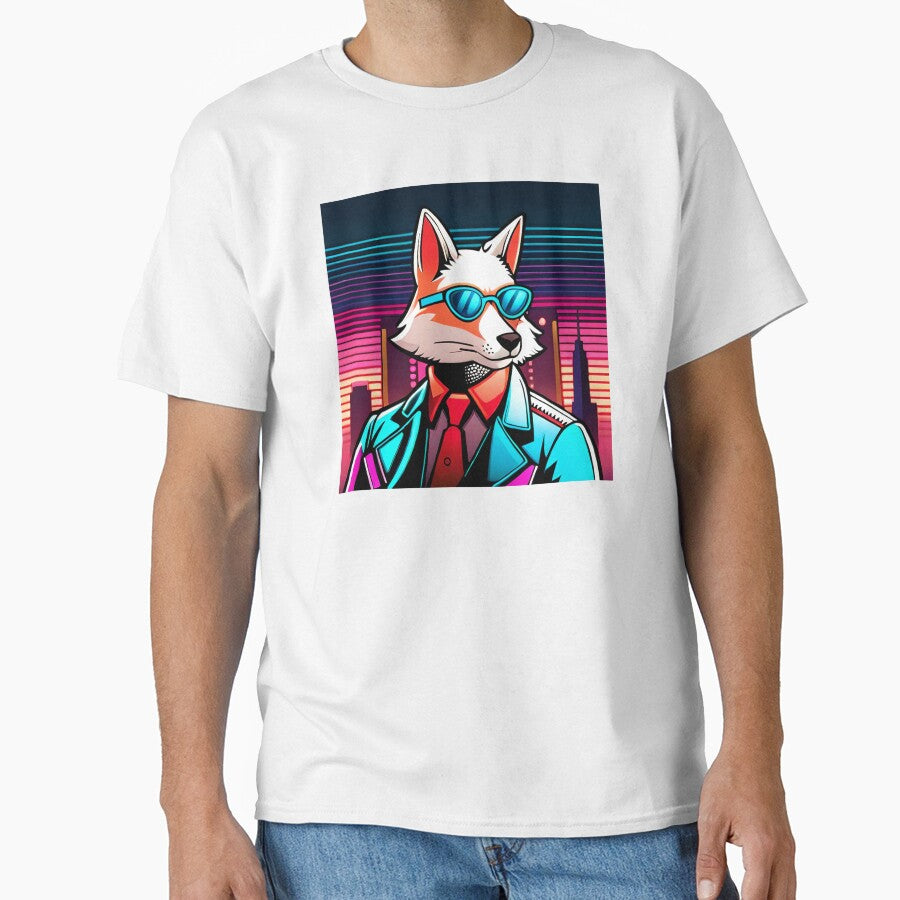 Synthwave Fox by zordhero
