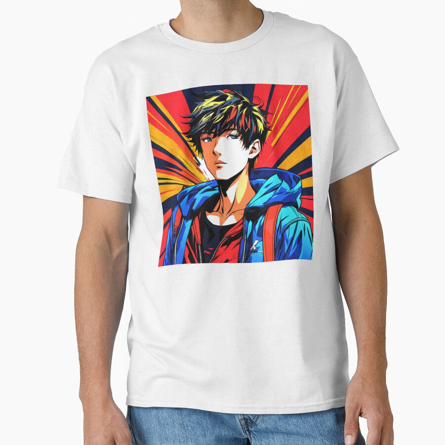Pop Art Culture Street Hero Cartoon Boy by DEC02