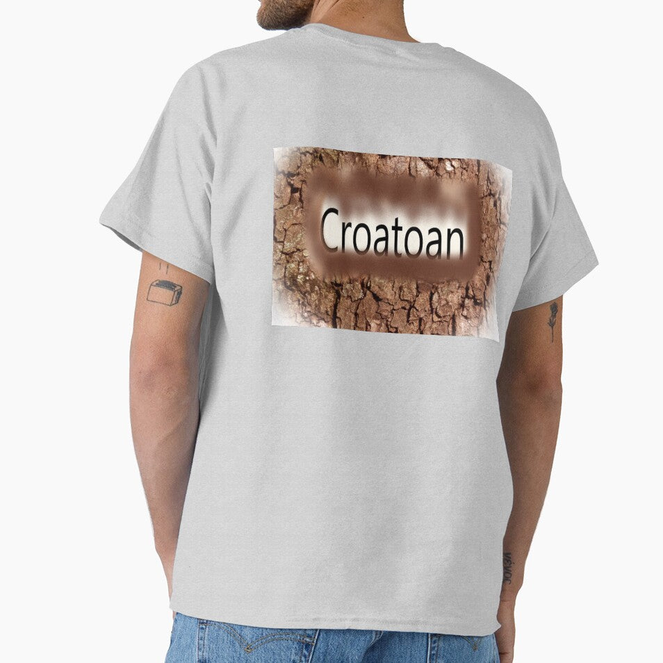 Croatoan Native American Roanoke Island History Mystery Christmas Gift by PLarDesigns