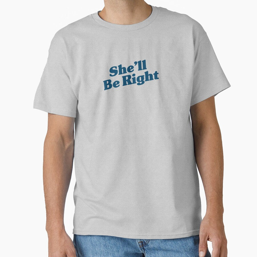 She'll Be Right Navy by Tee-Lee
