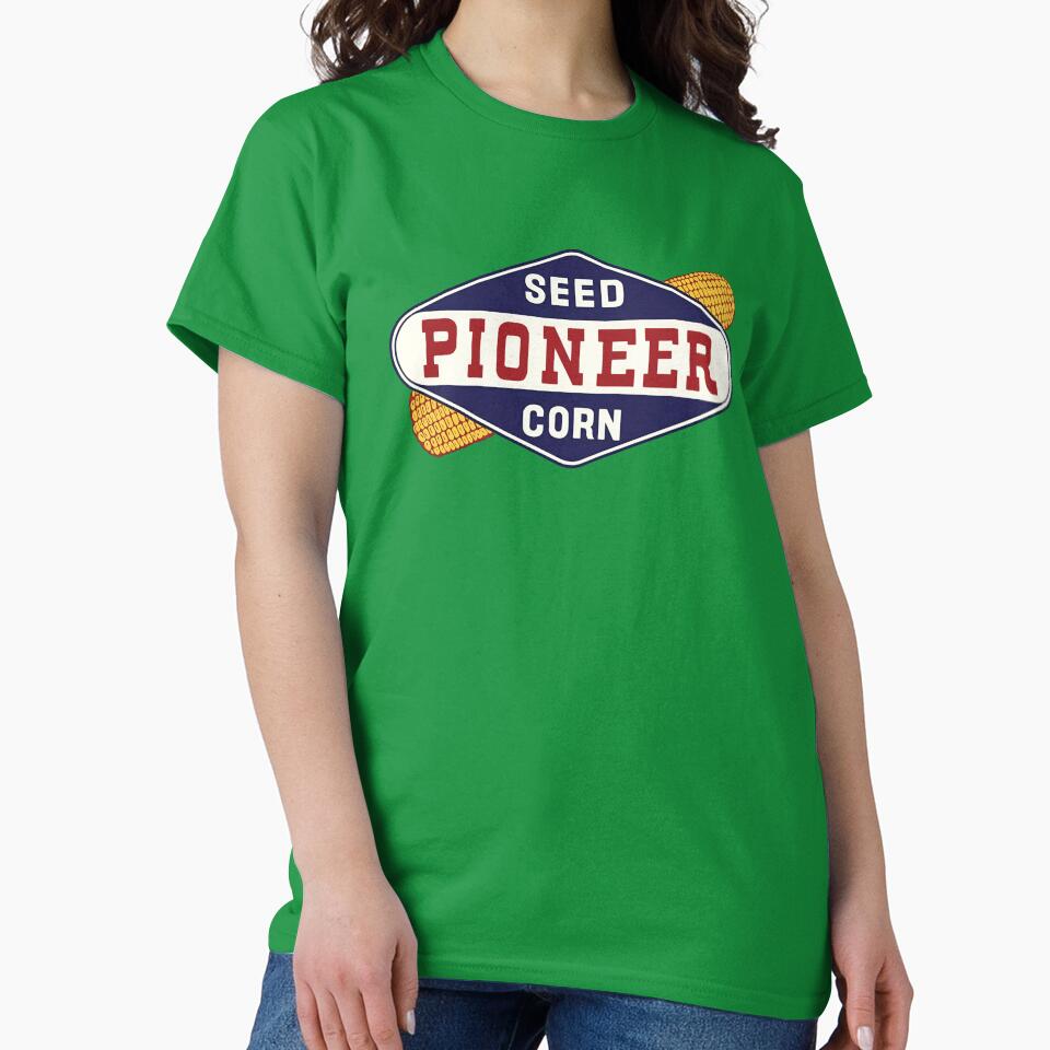 Vintage Pioneer Seed Corn emblem by retropetrol