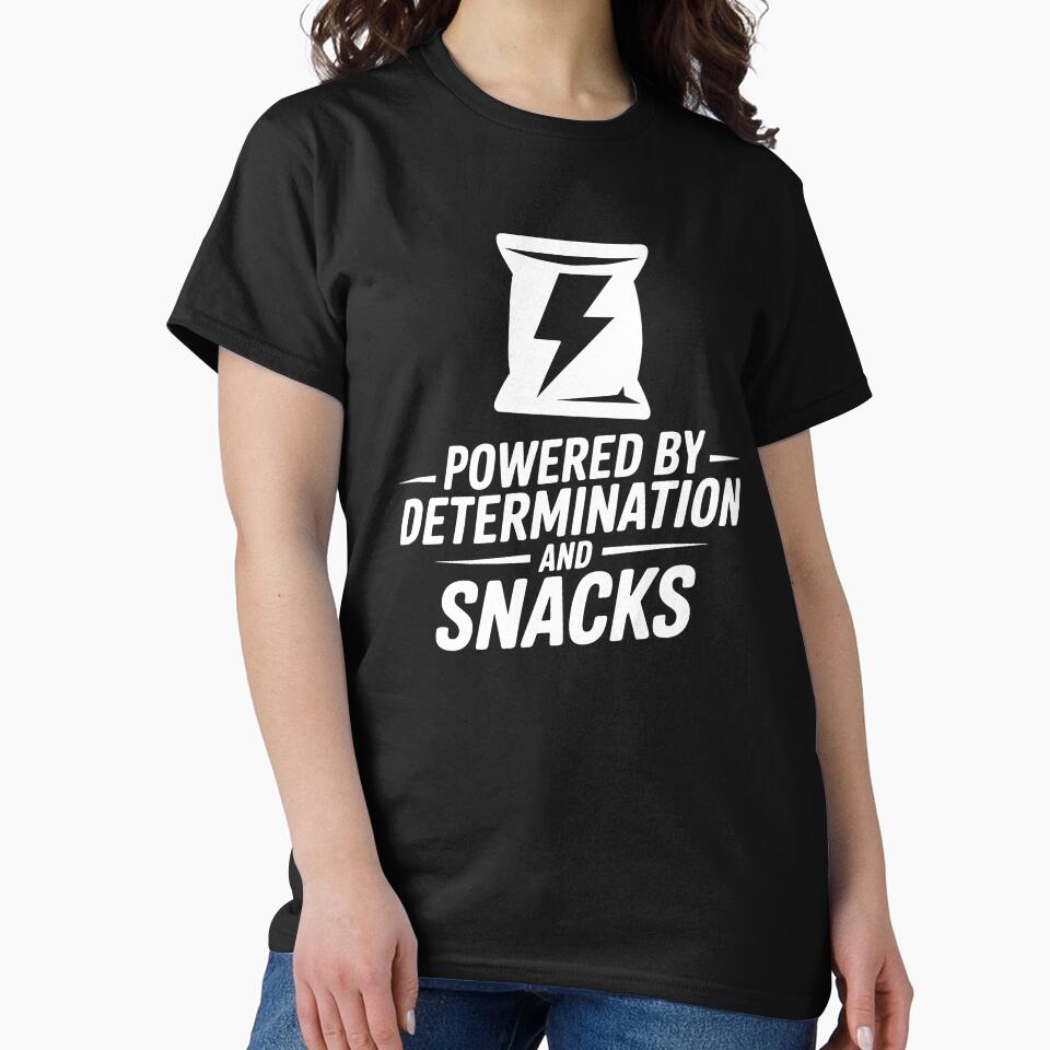 Powered by Determination and Snacks by theartfulaspie