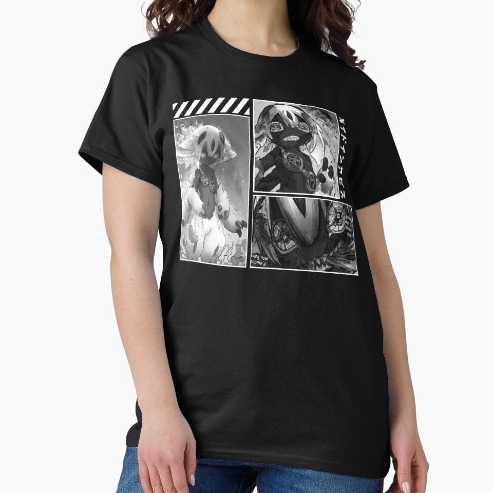 Made in abyss Faputa Unisex anime manga Tshirt by [-A-] Industrie s