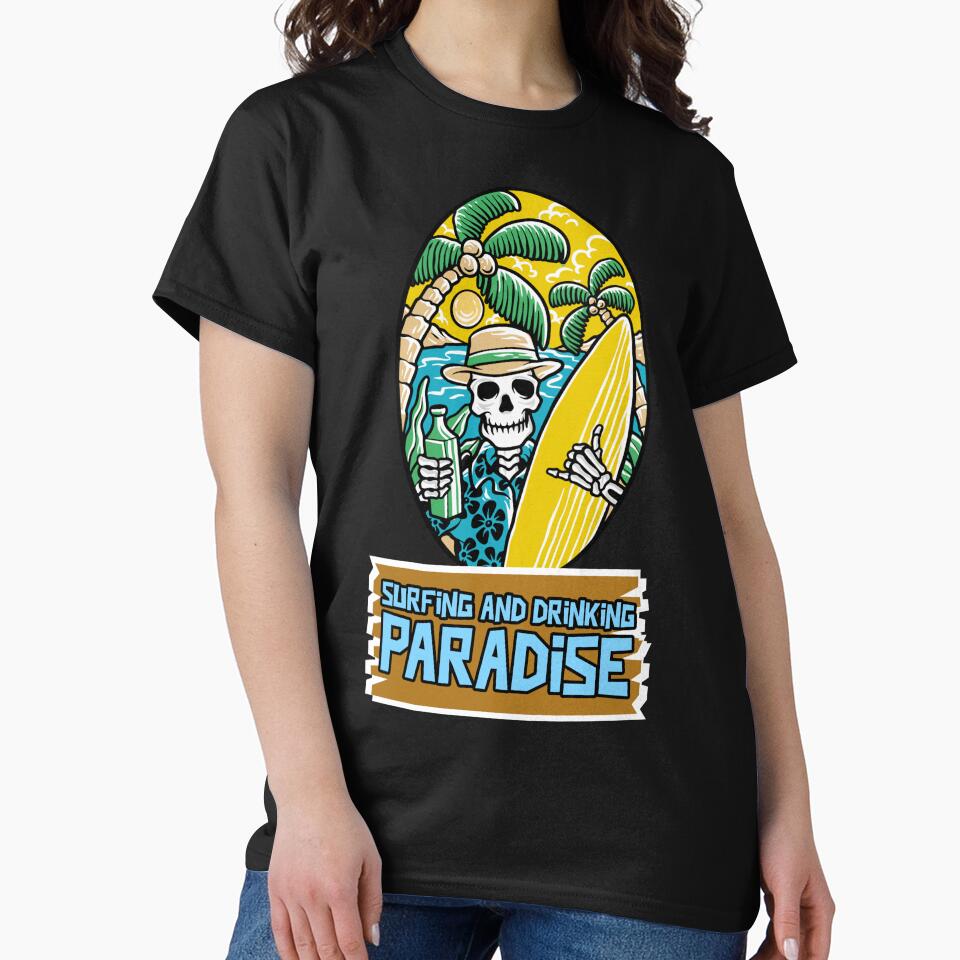 SURFING AND DRINKING PARADISE by MJ96-PRO