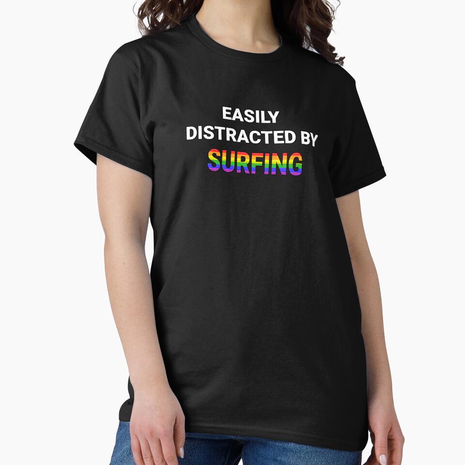 Easily Distracted By Surfing - Pride by PrideFeliz