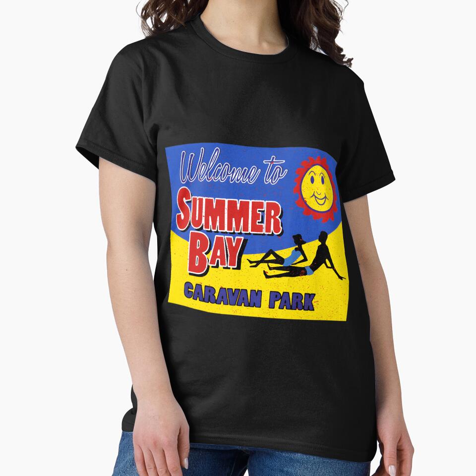 Retro Home And Away Summer Bay Caravan Park Classic by osbornpmma