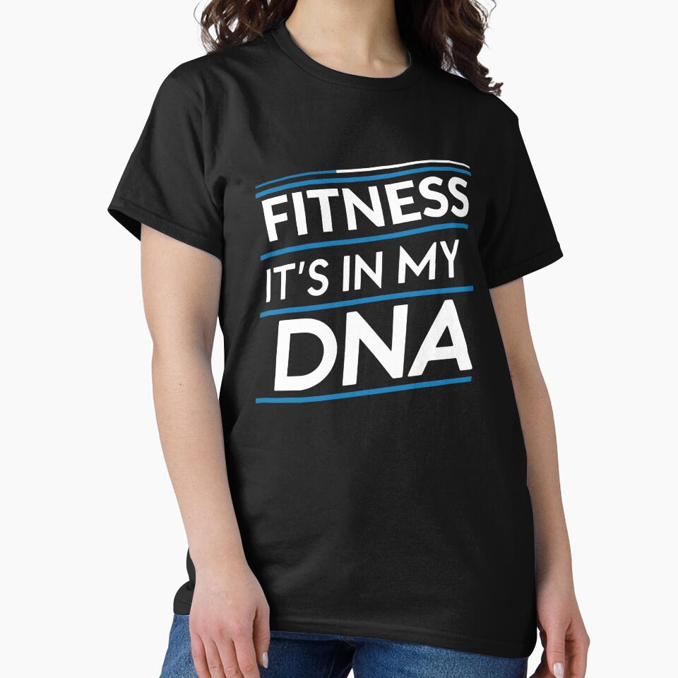 Fitness its in my dna by greenbluearts