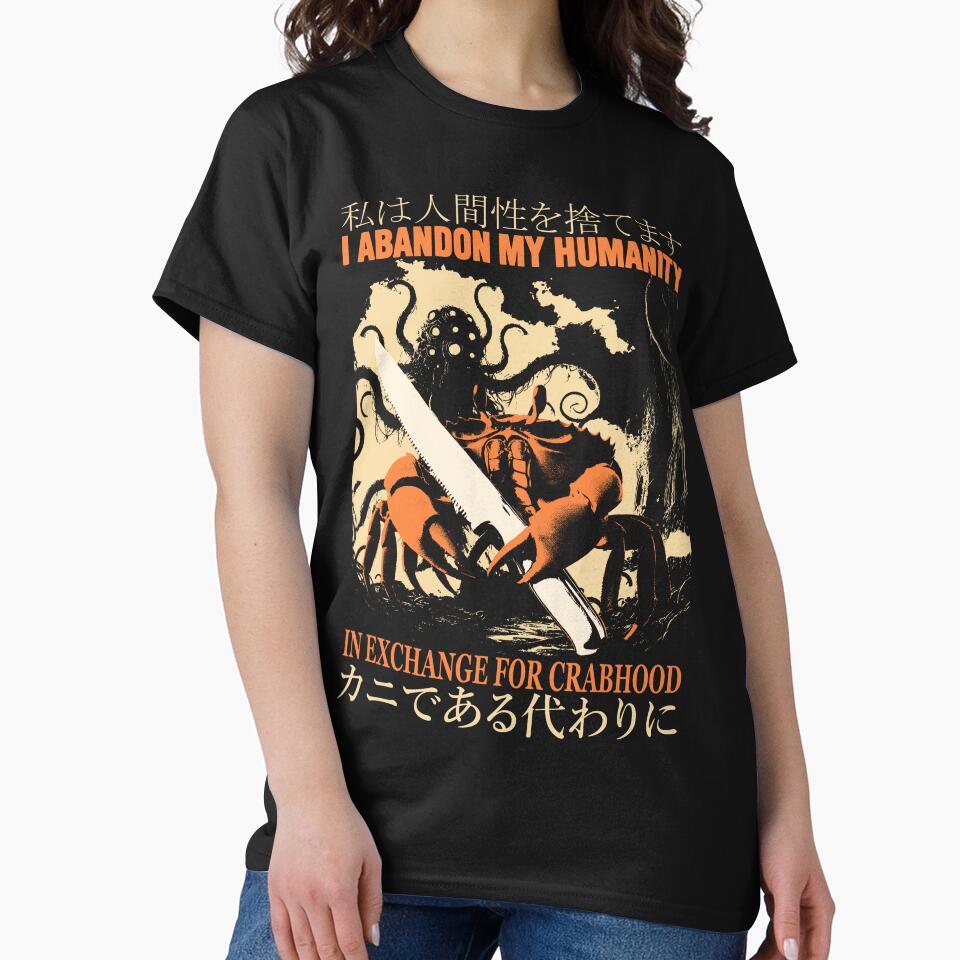 I Abandon My Humanity Crab by VintageMedatsu