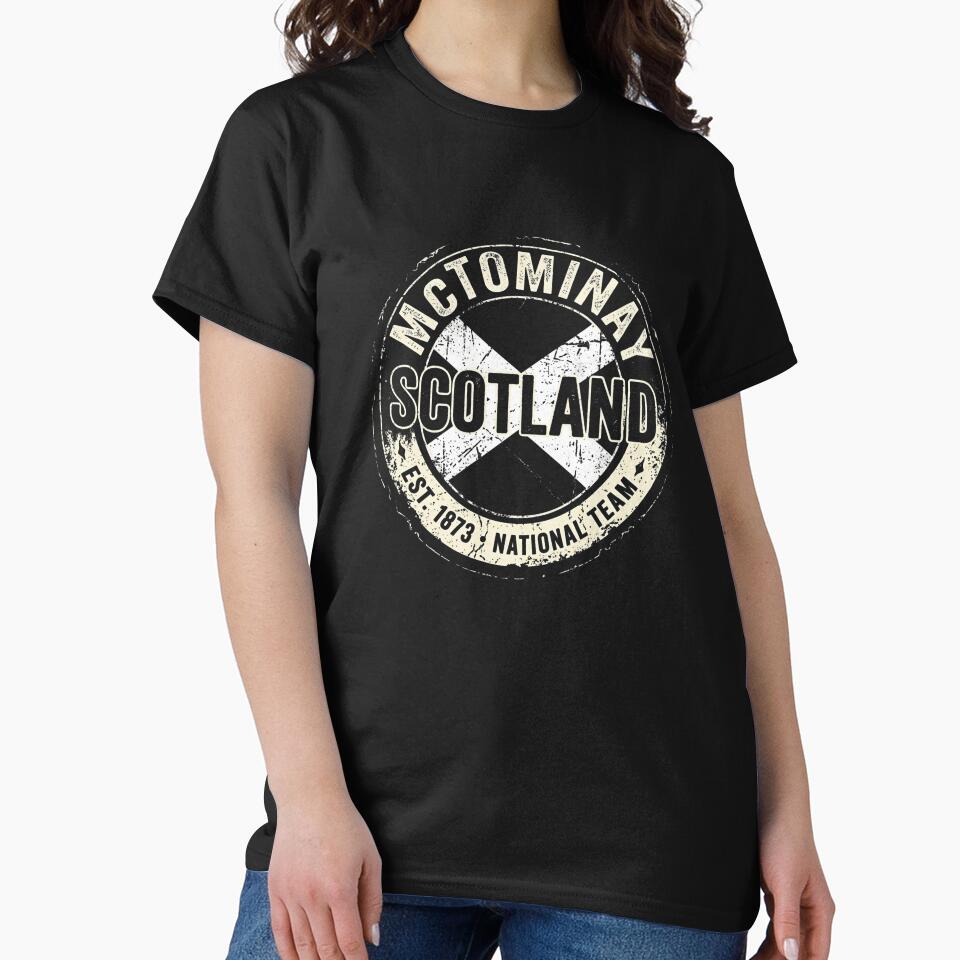 Scott McTominay - Scotland World Cup 2026 T-Shirt_84146859 Oversized T-Shirt by Badriiiii