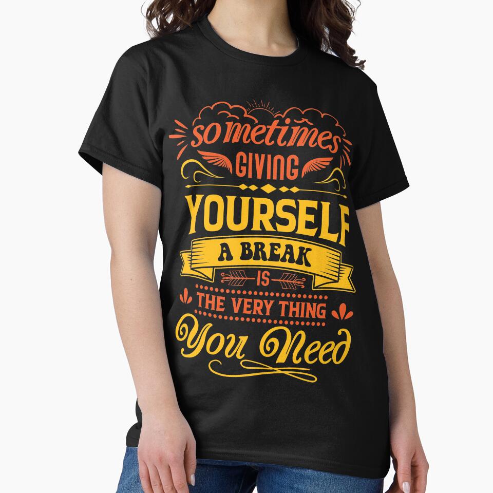 Sometimes giving yourself a break is the very thing you need. by Beefytee