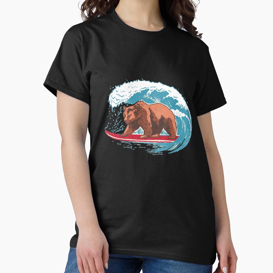 Surfing bear by zaher97