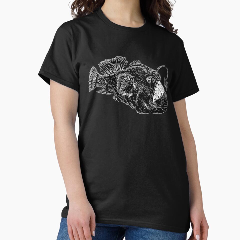 Anglerfish (black) by the.martian.heron