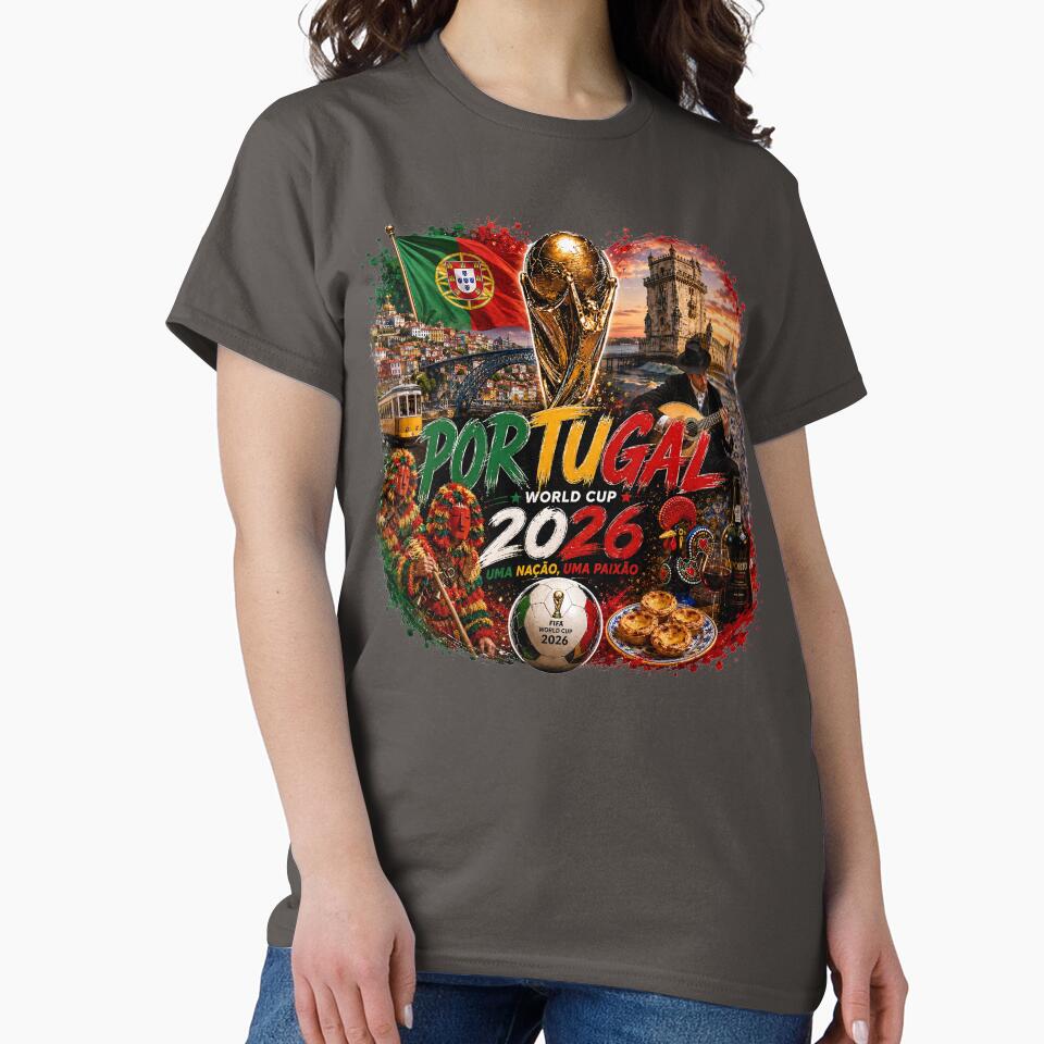 Portugal World Cup 2026 Sticker Design by NorthernDk_art