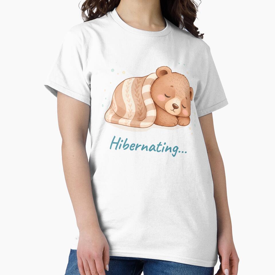 Sleeping Bear Hibernating Soft Days Series by HumTumMe