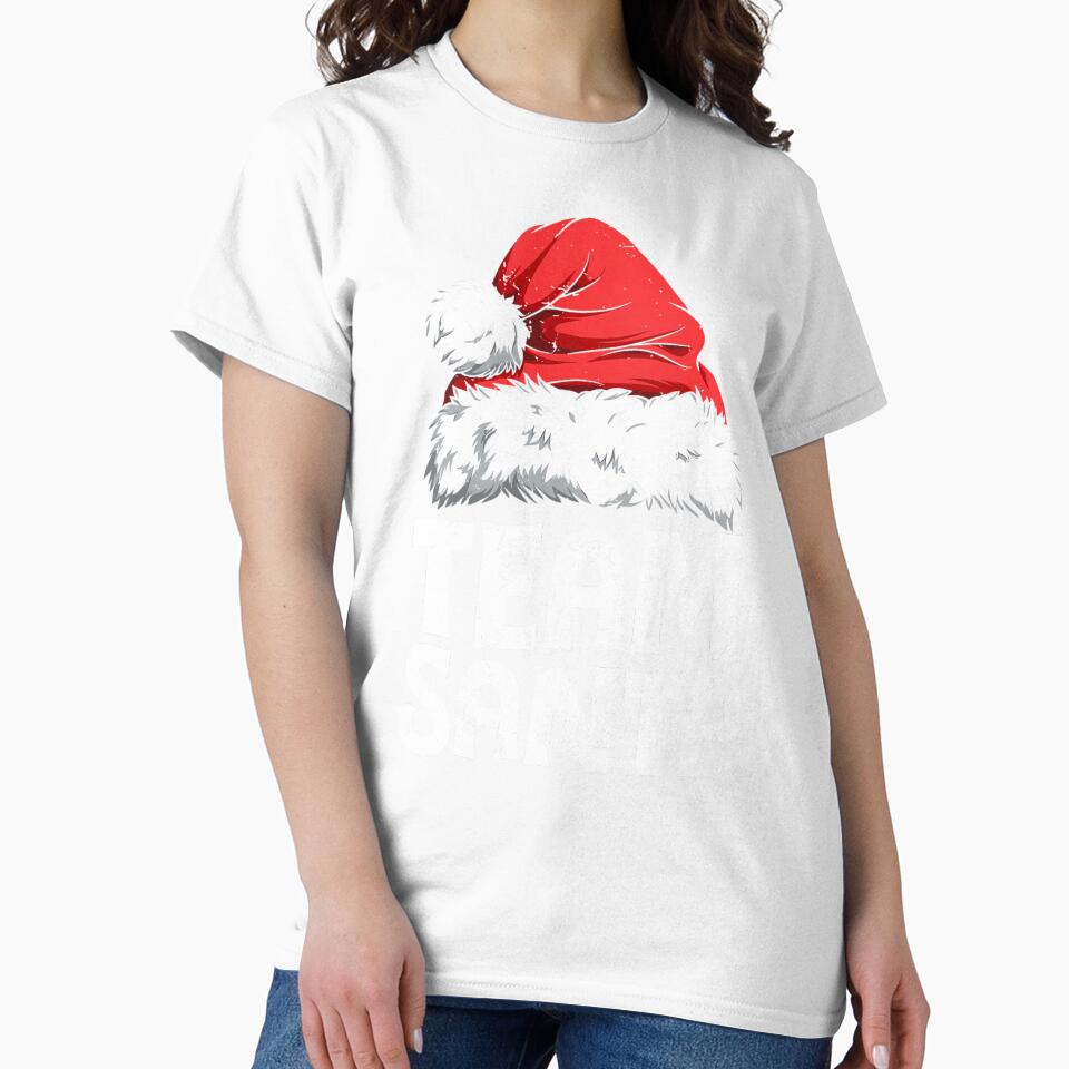 Team Santa Christmas Squad Family Matching Pajamas 	 	 Short Sleeve by fajlalorgief
