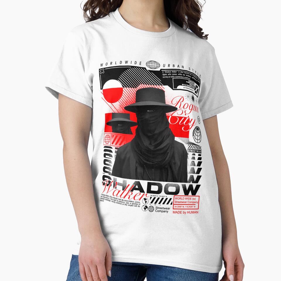 Rogue City Shadow Walker Techwear Streetwear by LunaPixelStudio