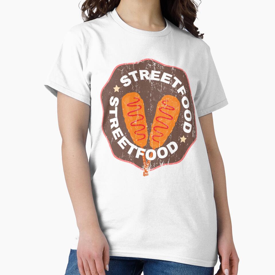 Street Food Lover – Vintage Street Food Enthusiast Retro Foodie Design by Gawii