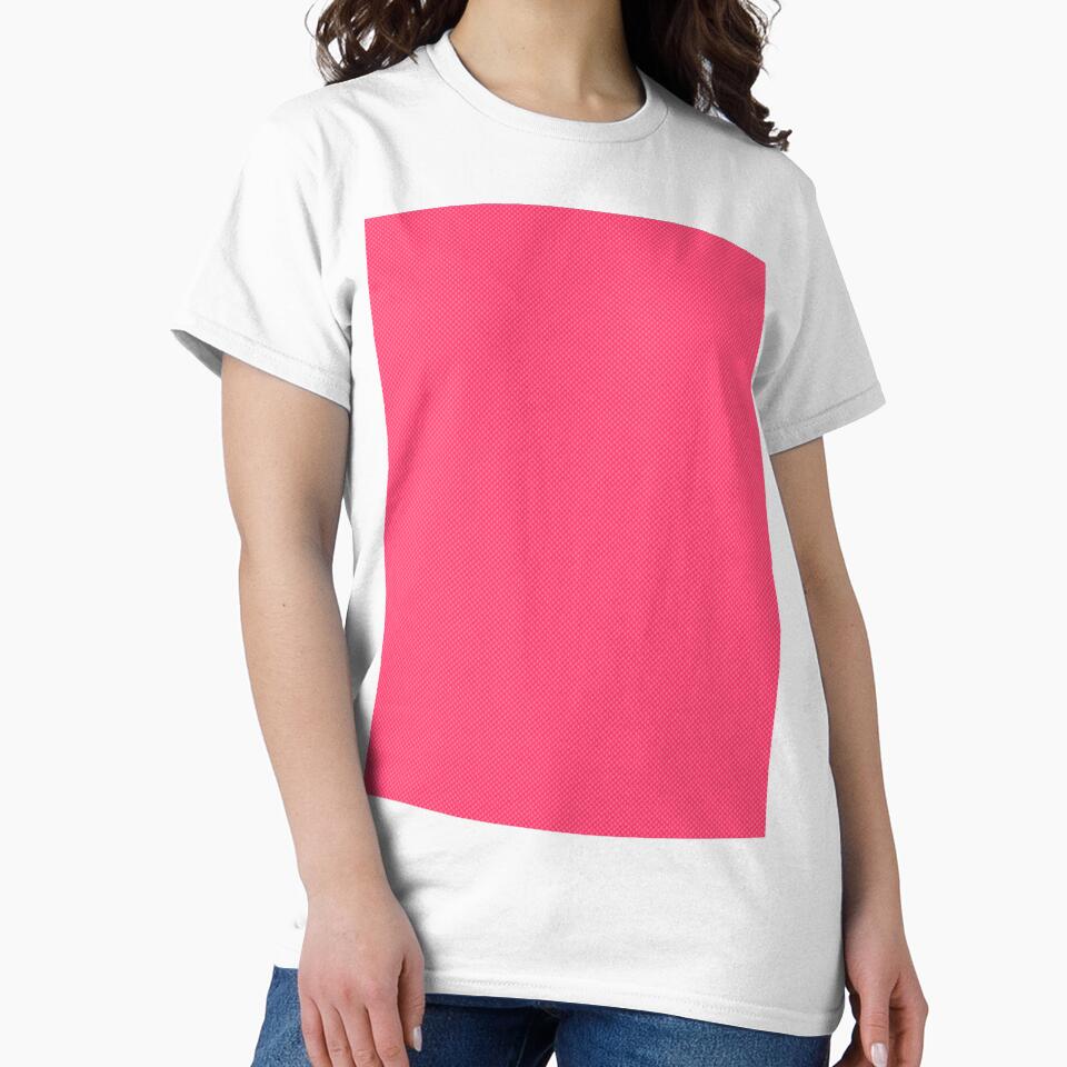 Solid Color Pink Hand Drawn with Pink Artist Gel Hand Drawn Novelty by Victoria Rose