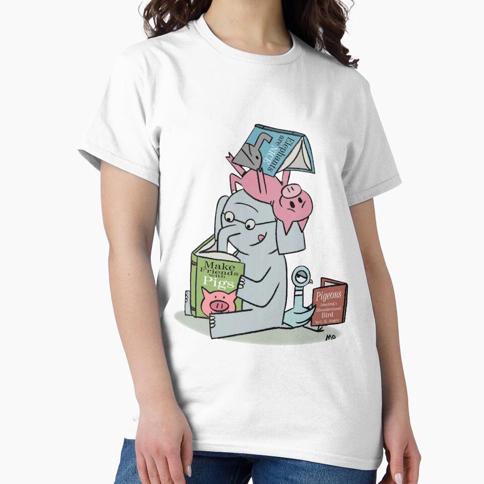 Elephant And Piggie, Elephant And Piggie, Cotton, Tank To by AMFKLW