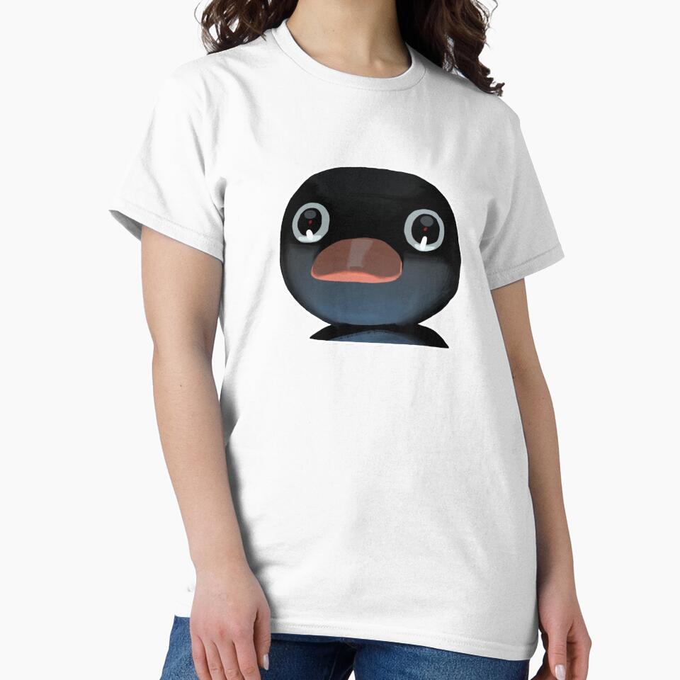 Terrified Pingu Meme (Black BG) by FilipeFerreira