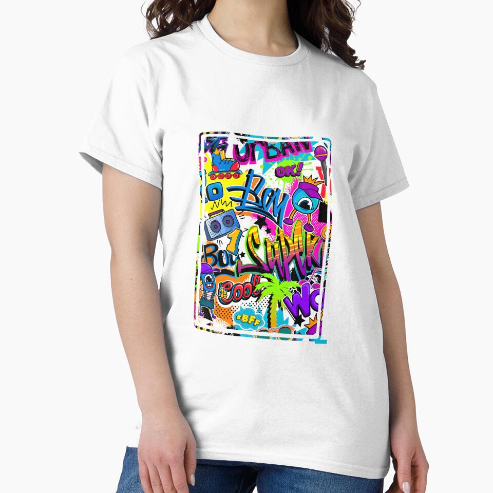 Graffiti Tropic Oversized by TonieHayes