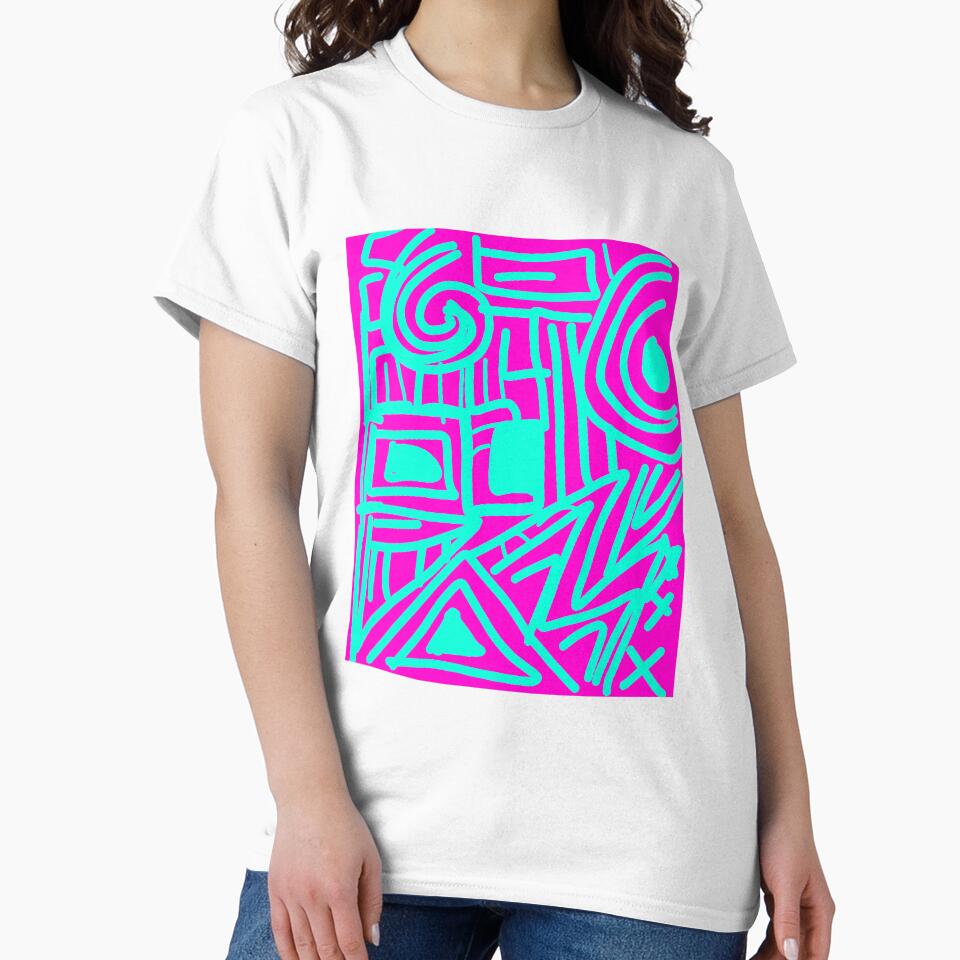 Modern Ethnic Abstract Pattern by UnshieldArt