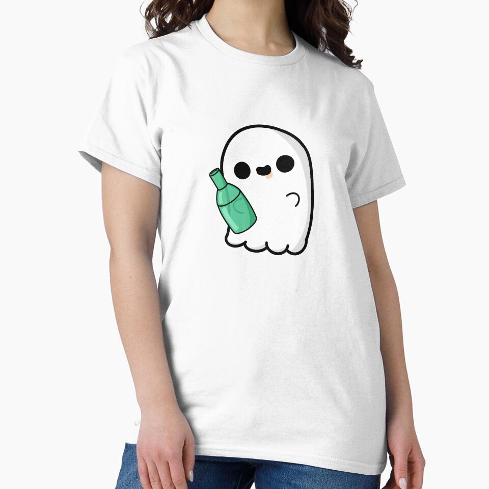 Cute Cartoon Ghost || Kawaii Halloween by cookingwithten