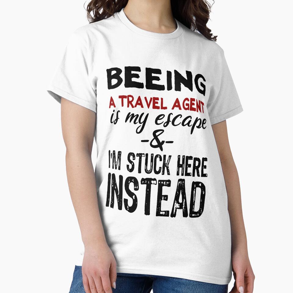 Beeing A Travel Agent is my escape by BYNDART