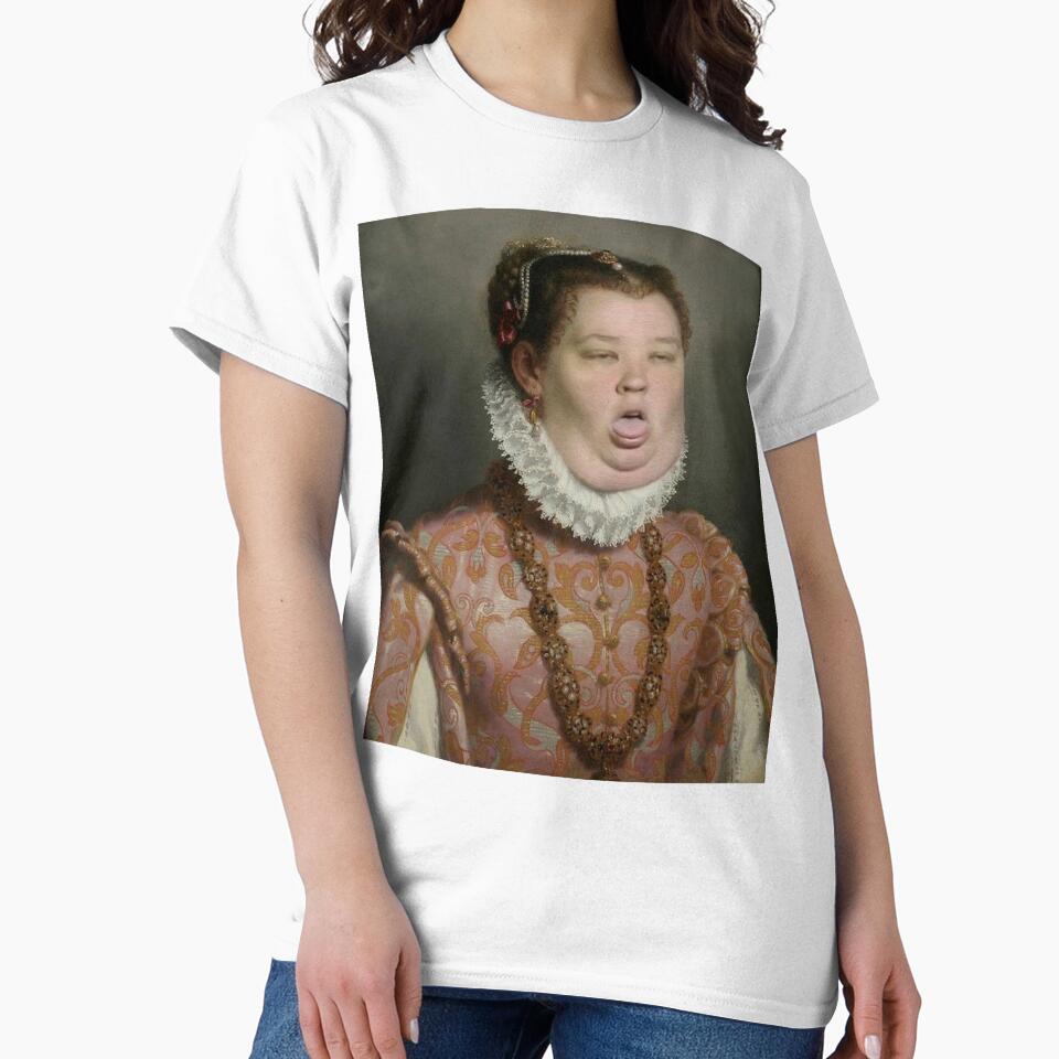 Victorian Mama June Honey Boo Boo Funny Classical Painting by MindChirp