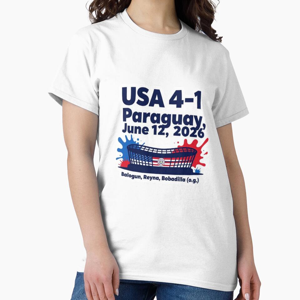 USA Historic Victory – 4–1 vs Paraguay (2026) Commemorative Collection by GraffiCity
