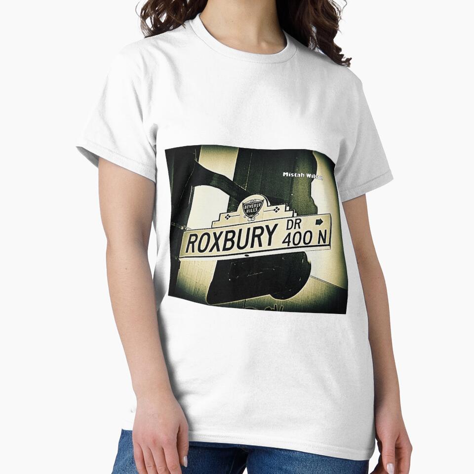 Roxbury Drive, Beverly Hills, California by Mistah Wilson by The Street Sign Store