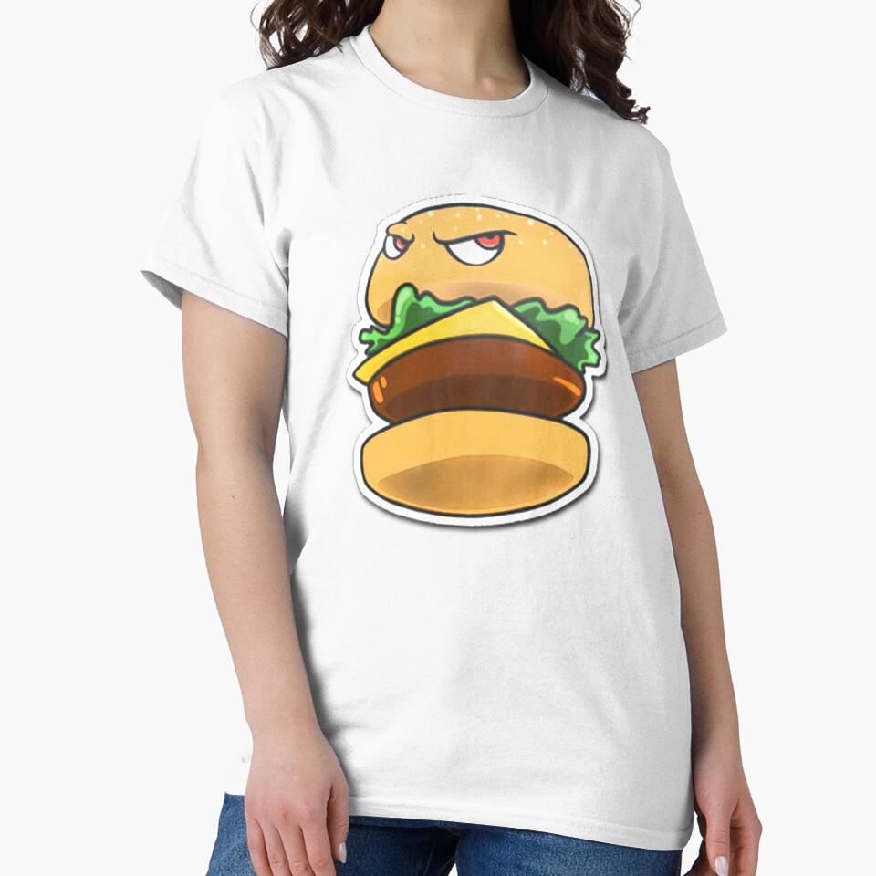 Angry burger doesn't want to be eaten by si3iy