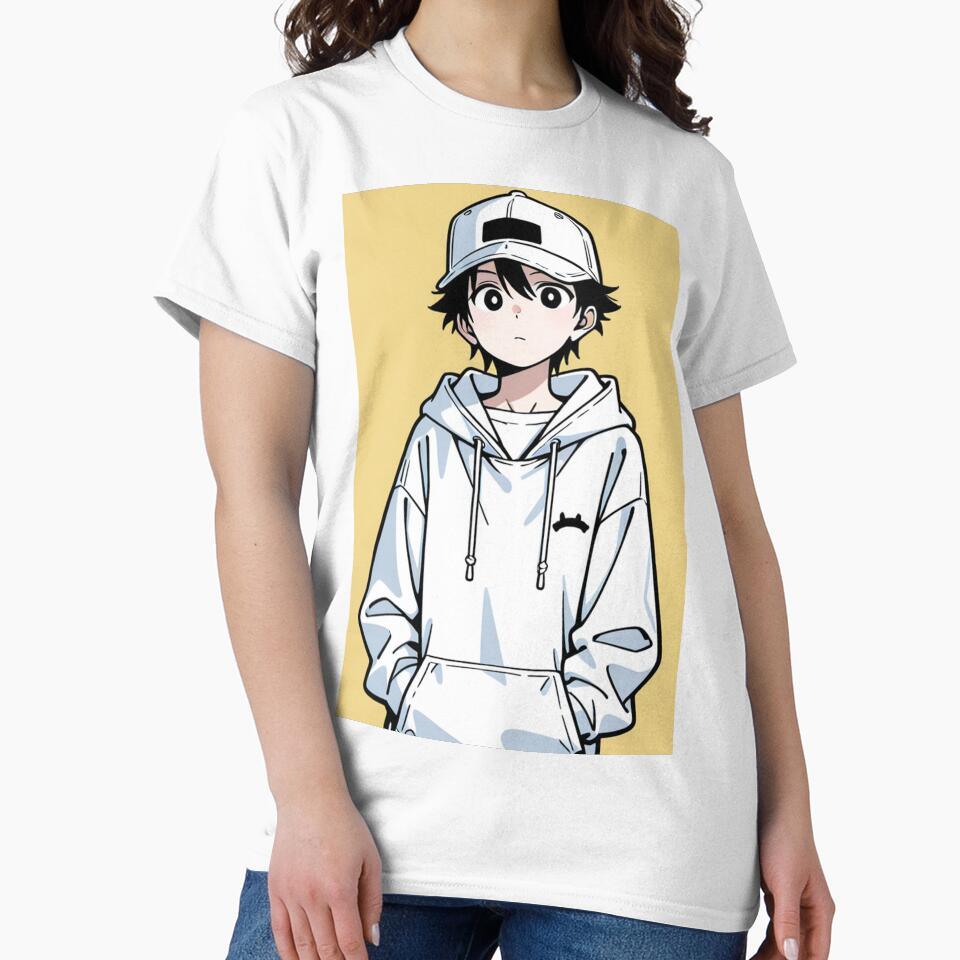 Fashion - look man white hoodie by AnimeShin