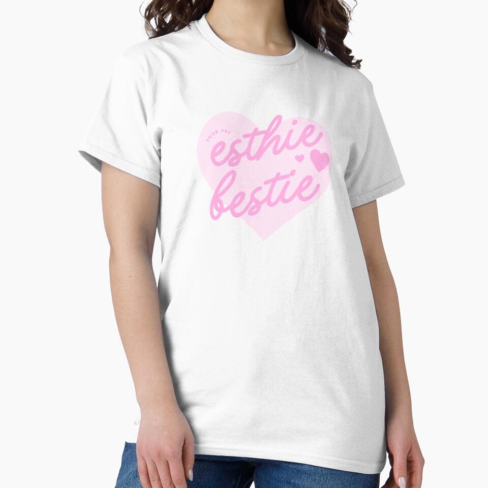 Esthie Bestie Pink Aesthetic Esthetician Quote by Creative Brat Design Studio