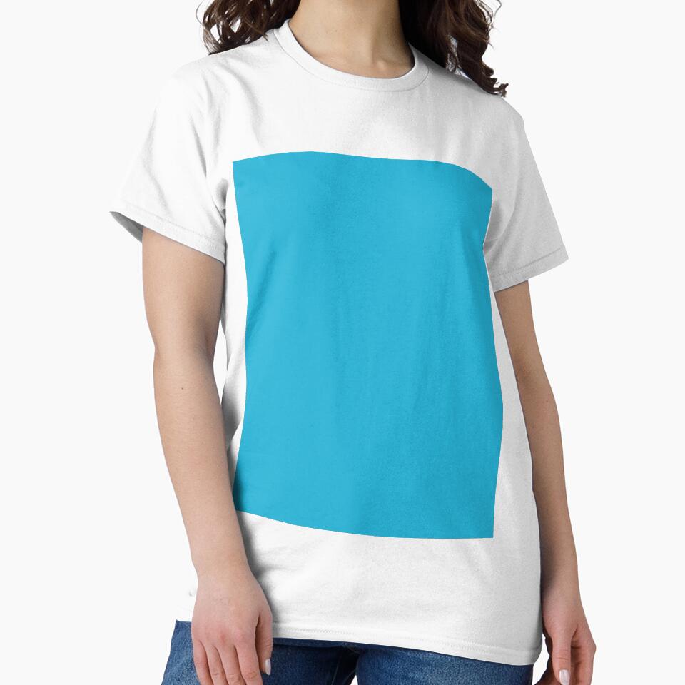 Plain Solid Color Vivid Blue Sky Blue Deep Blue Strong Blue by mimihuang creations