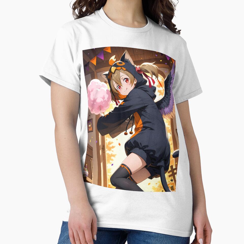 Silica Sword Art Online Cozy Halloween Cat Costume by 108Recordings