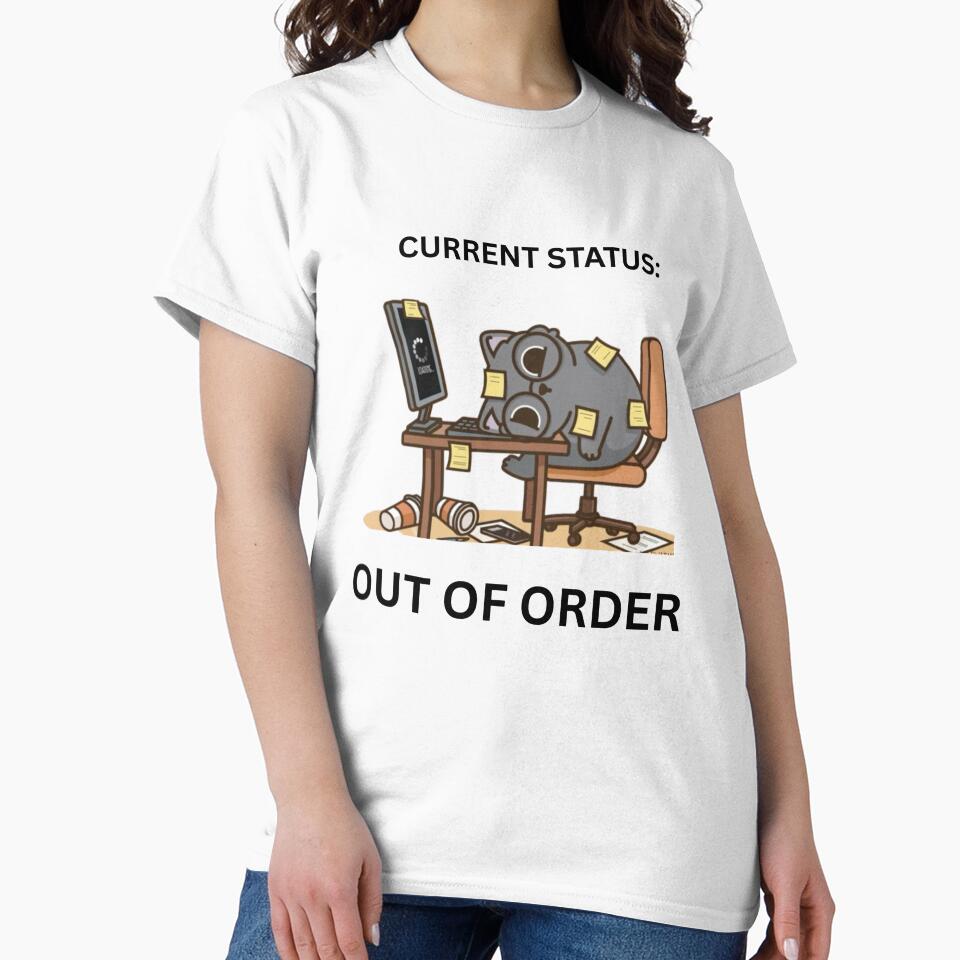 Current Status Out of Order Office Humor by jyotsanafinds