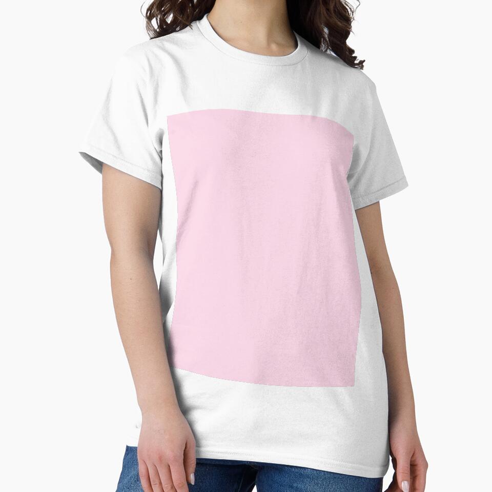 Plain Solid Color Light Pink Soft Pink Pastel Pink by mimihuang creations
