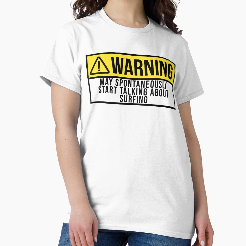 Surfing Warning by XCIV