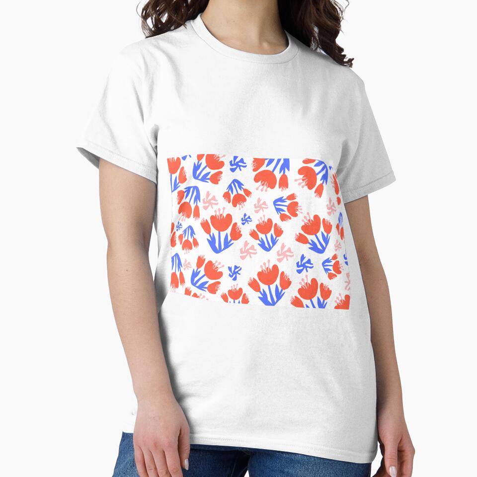 flower pattern by Paumoralesl