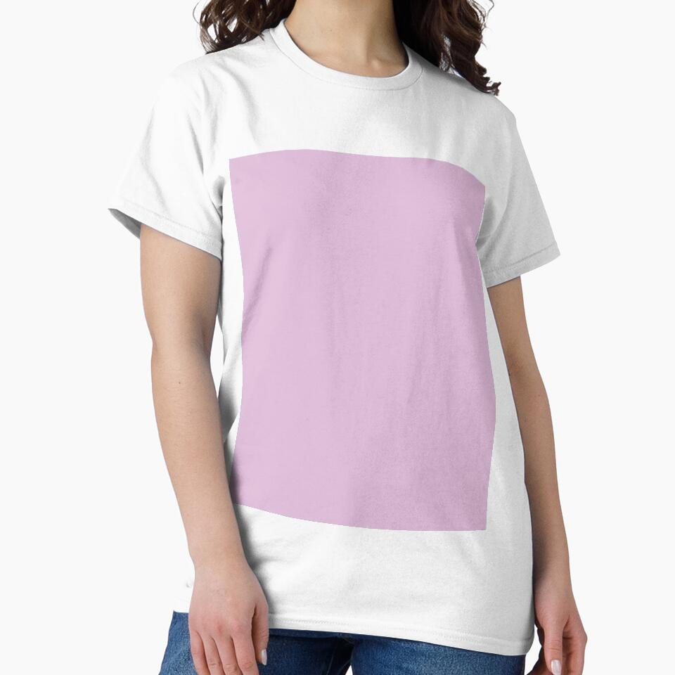 Plain Solid Color Chic Pink Medium Pink Pastel Pink by mimihuang creations
