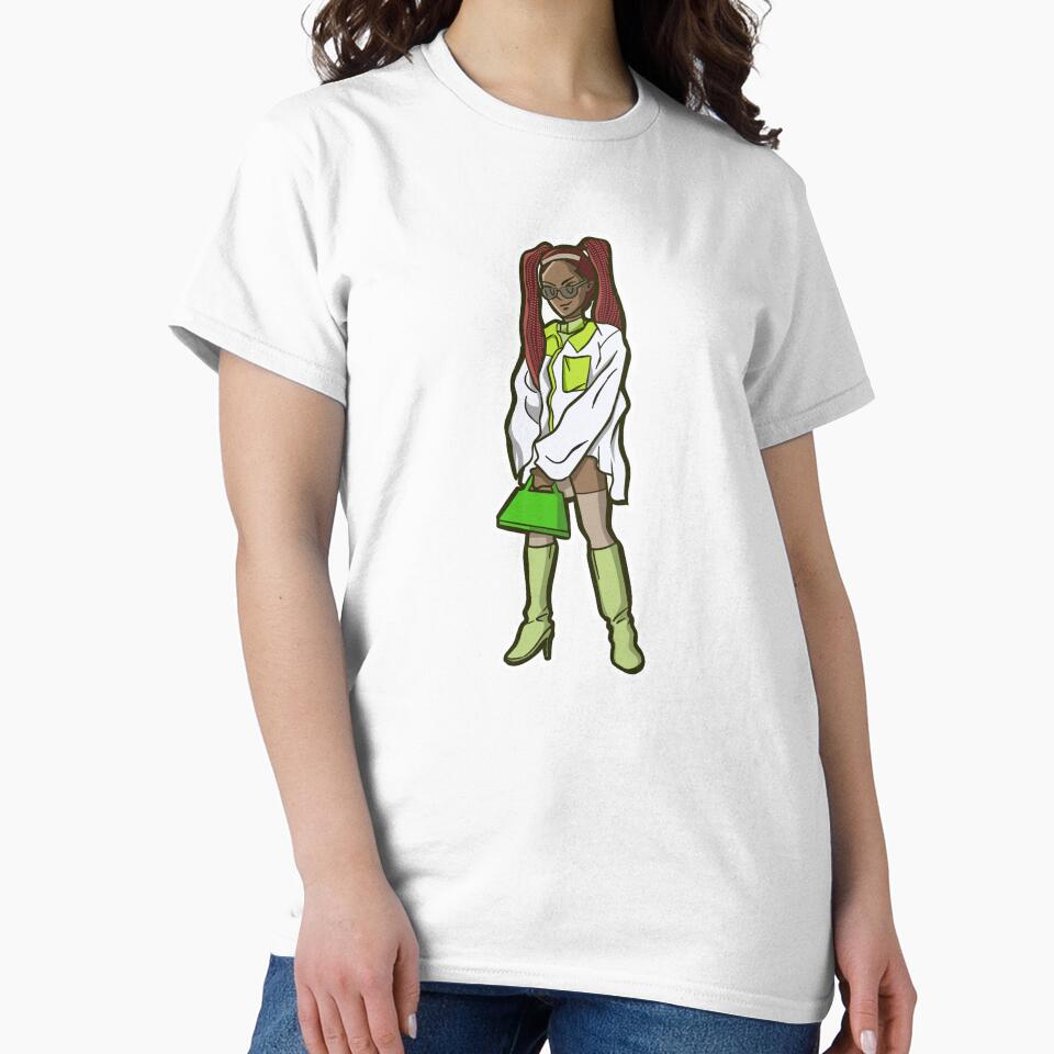 streetwear teen girl Illustration clip art collection by StairheadStore