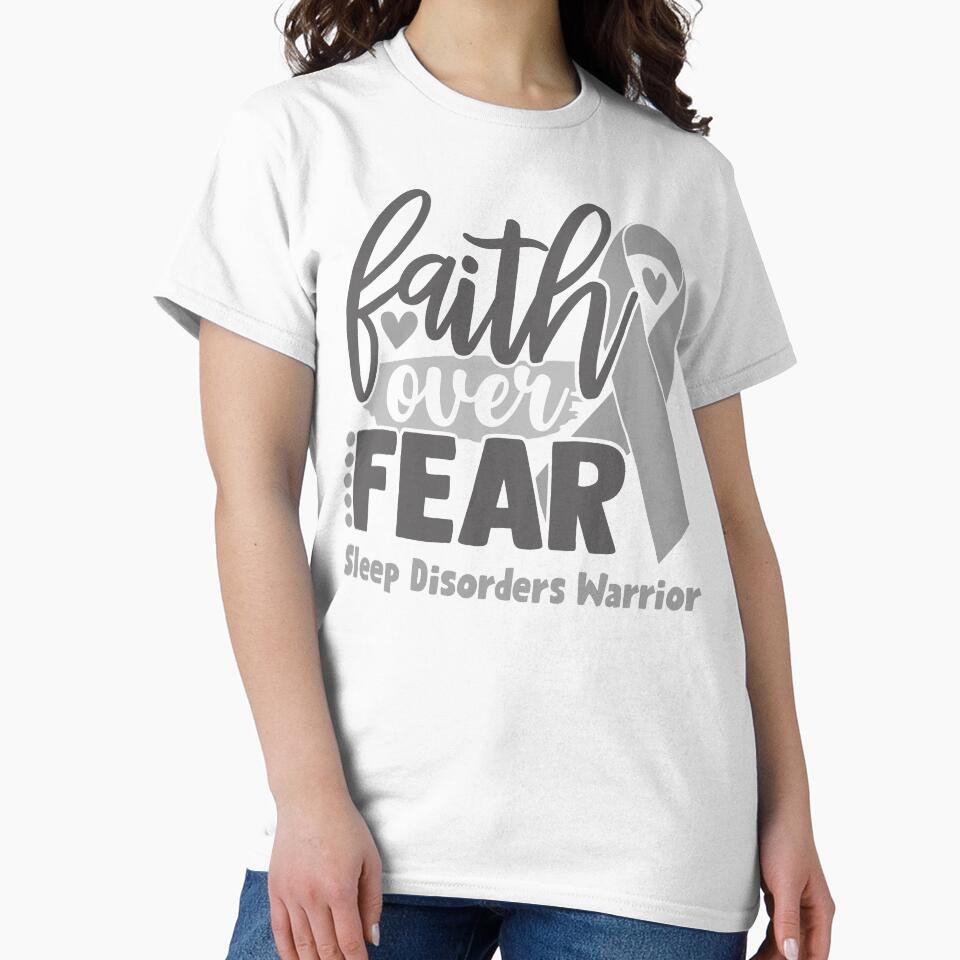 Faith Over Fear Sleep Disorders Warrior by largellie