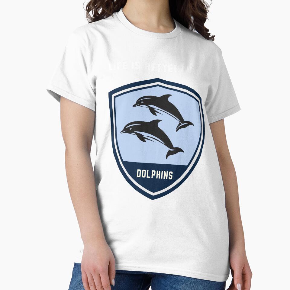Life is Better With Dolphins Sweet Couples by NatureStyle555